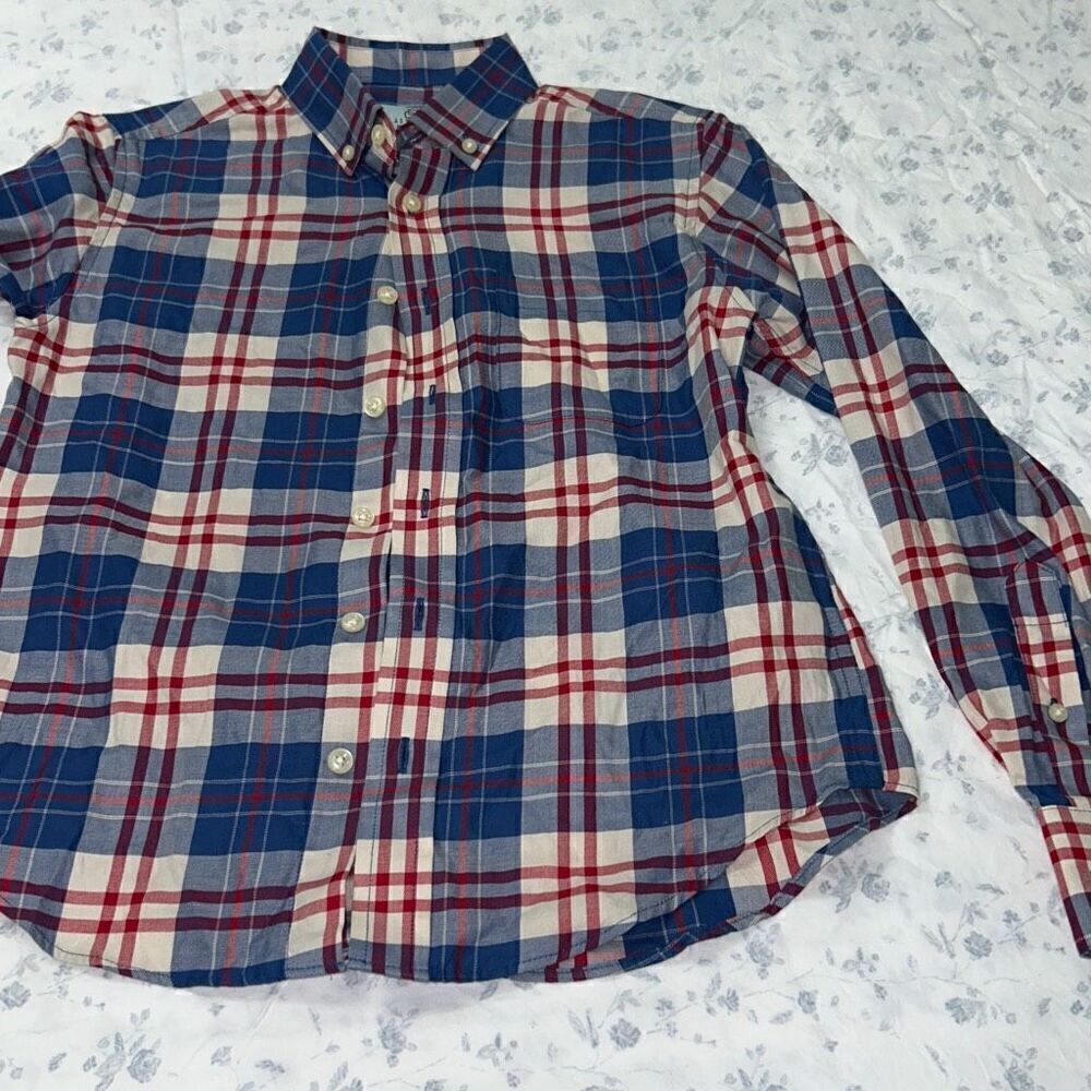 Class club plaid dress button down 10/12